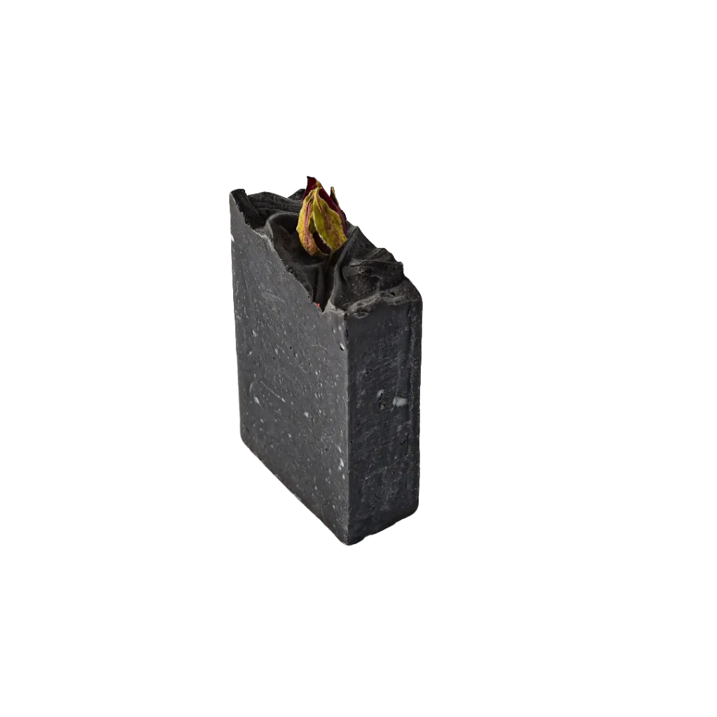 JABON BOTANICO DE CARBON ACTIVO Y GERANIO